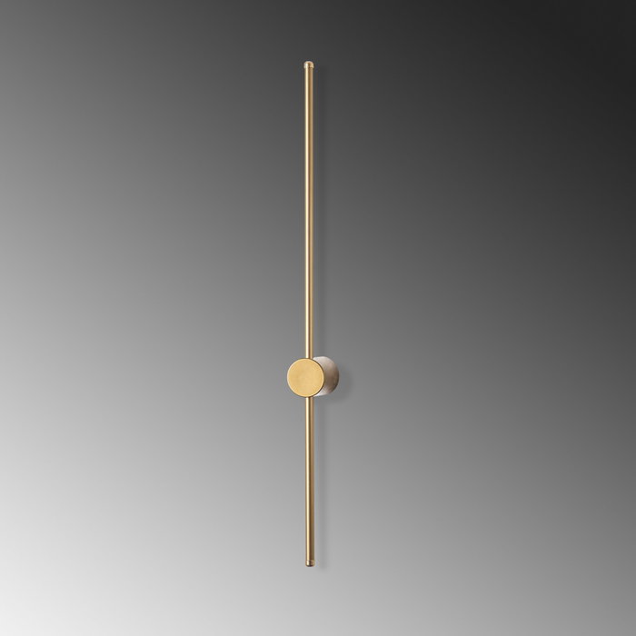 Opviq Sword - 13487 Lámpara de pared dorada